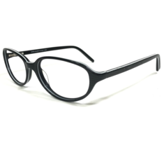 Anne Klein Eyeglasses Frames AK8041 129 Black White Round Full Rim 51-16... - £36.33 GBP