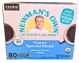 Newman&#39;s Own Organics Medium Roast K-Cup Special Blend 80 Count EXP 11/2026 - $81.96 CAD