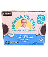 Newman's Own Organics Medium Roast K-Cup Special Blend 80 Count EXP 11/2026 - €50,10 EUR