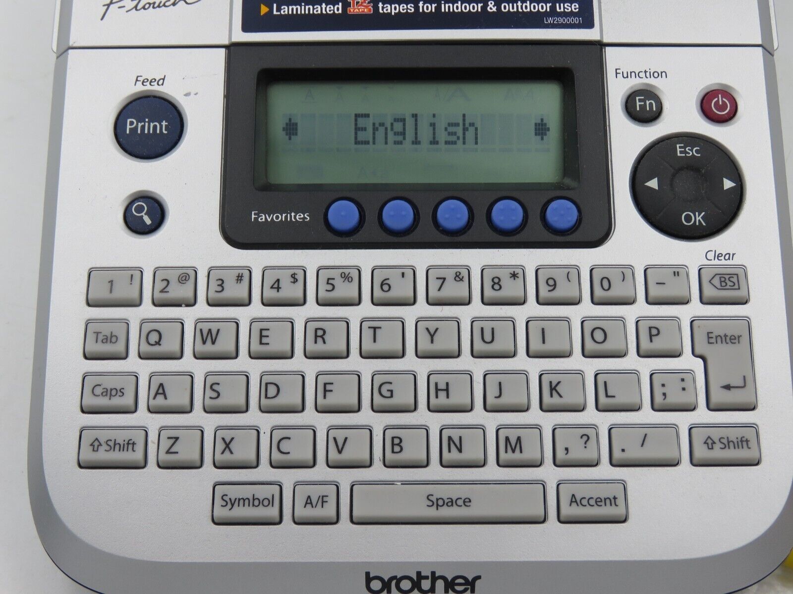 Brother P-Touch PT-1830 Label Thermal Printer WORKS NO ADAPTER, NO BATTE... - $12.82
