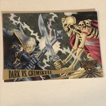 Skeleton Warriors Trading Card #78 Dark Vs Grimskull - £1.57 GBP