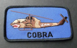 Bell AH-1 Cobra Military Helicopter Embroidered Patch 4.25 X 2 Inches - £4.19 GBP
