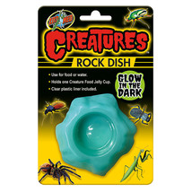 Zoo Med Creatures Rock Dish for Food or Water 1 count Zoo Med Creatures ... - £10.51 GBP