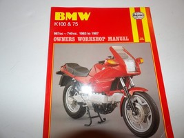1983-87 BMW K100 &amp; 75 Haynes Owners Workshop Manual - $27.72