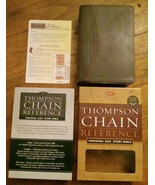 The Thompson Chain Reference Personal Size Study Bible NKJV 1997 Bonded ... - $59.80