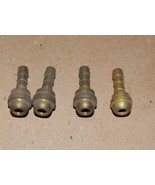 1/4&quot; Hose Barb x 1/2&quot; Male Nipple Crimp Fitting Rigid USA Adapter 4 each... - $7.53 CAD