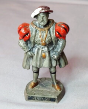 Henry VIII Figure Pewter WAPW Great Britain Vintage Figurine - $29.65