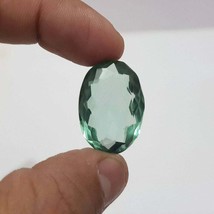 Natural Certified Green Amethyst Gemstone,Loose Approx Oval Shape  10 X 14 MM - £64.50 GBP