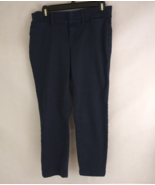 Lila Ryan Women&#39;s Straight Leg Dark Blue Dress Pants Slacks Size 8P Inse... - $17.46 CAD
