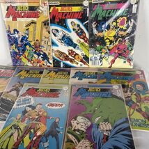 Comico Justice Machine Comic Book Lot 1-10 1987 Copper Age Bagged And Bo... - $12.15
