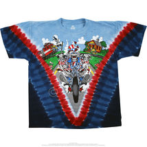 Grateful Dead Moto Sam Tie-Dye T-Shirt ~ by Liquid Blue ~ Medium ~ Brand... - £25.57 GBP