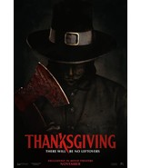 2023 Thanksgiving Movie Poster 11X17 Horror Patrick Dempsey Addison Rae  - £9.19 GBP