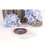 Alexis Bittar Iris Purple Lucite Medium Tapered Bangle Bracelet NWT - £110.14 GBP