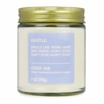 Hustle Candle, 7oz, Single Wick, Crisp Air Scent - $10.99