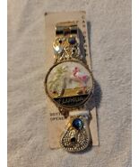  1959 Vaughan Chicago Gold Tone Jeweled bottle opener Florida - $2.67