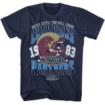 USFL Michigan Panthers Champions 1983 Men&#39;s T Shirt American Football League - £22.42 GBP+
