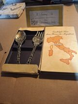 Candlelight Silver Serving Set Renaissance Traditional Italy - $15.84