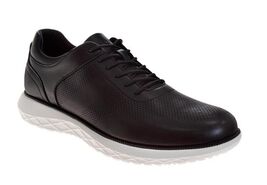 Perry Ellis Mens Shoes Black Lace-Up Sneaker Casual Round Toe Low Top Fl... - $96.82 CAD