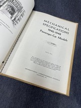 Vintage international correspondence school Mechanical Specifications 19... - $19.80