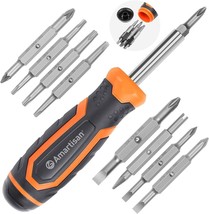 Amartisan 18-in-1 Multi-bit Screwdriver Set Tool All in One, Portable Mu... - $26.31 CAD