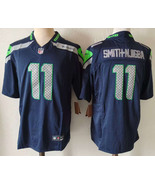 Men’s Jaxon Smith-Njigba #11 Stitched Jersey Navy Green - $45.00