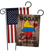 Country Colombia Hogar Dulce Hogar - Impressions Decorative USA - Appliq... - £24.75 GBP