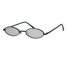 Super Klein Skinny Sonnenbrille Ovale Metallrahmen Unisex Fashion UV 400 - £10.38 GBP