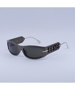Fendi FE40120I 45E Shiny Brown/Brown 57-17-130 Sunglasses New Authentic - $387.97