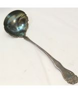1835 R. Wallace A1 Anjou Pattern Silver Plate Punch Ladle 12&quot; - $19.59