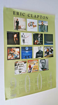 Eric Clapton Poster Vintage Promo 2004 Japan Only Calendar Catalog 23 X 16.5 - £43.19 GBP