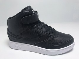 Men&#39;s Fila A High Black | White Sneakers - $98.00