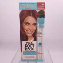 L&#39;oreal Paris Magic Root Rescue Permanent Hair Color 4R Dark Auburn Red - $10.88