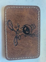 Marvin the Martian Laser Engraved Leather Patch - $2.00
