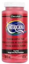 DecoArt Americana Premium Acrylic Paint, 16 Oz., True Red - $12.95
