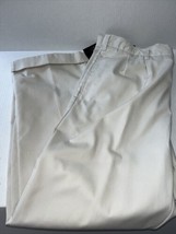 Beverly Hills Polo Club Men&#39;s Pants Khaki Individual Fit Cuffed Size 38 x 30 NWT - £18.77 GBP