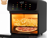 Air Fryer 12QT Convection Oven with 10-In-1 Multi Function, Black - $96.57