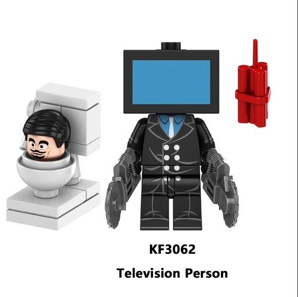  Skibidi Toilet Hot Anime Figure Titan Television Person Building Block ... - $4.95