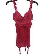 Women’s Victoria’s Secret One Piece Lingerie Pink Lace New With Tags Siz... - $46.92