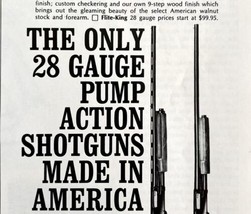 High Standard 28 Guage Pump Shotgun 1967 Advertisement Vintage Hunting D... - £15.71 GBP