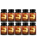 10 Pack King Cobra Capsules for Men-New Improved Formula-60 Capsules x10 - $4,042.51 MXN