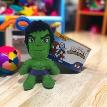 Disney Junior Marvel Hulk Amazing Friends Plush Bag Clip - £7.65 GBP