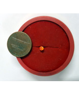 22K Gold Nose Pin Orange Stone Basic Simple Wear Gift Wedding GOLD Gift 06 - $79.38 CAD