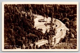 Smokey Mtns North Carolina RPPC The Loop Over Jack Huff Photo 1937 Postcard L28 - £13.08 GBP