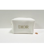 DIOR Beauty White Denim Cosmetic Makeup Bag Pouch - $48.00 CAD