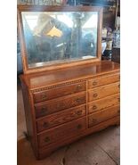 VTG Jamestown Stering 8 Drawer Dresser WIth Mirror Haney Furniture Lil TLC - $199.99