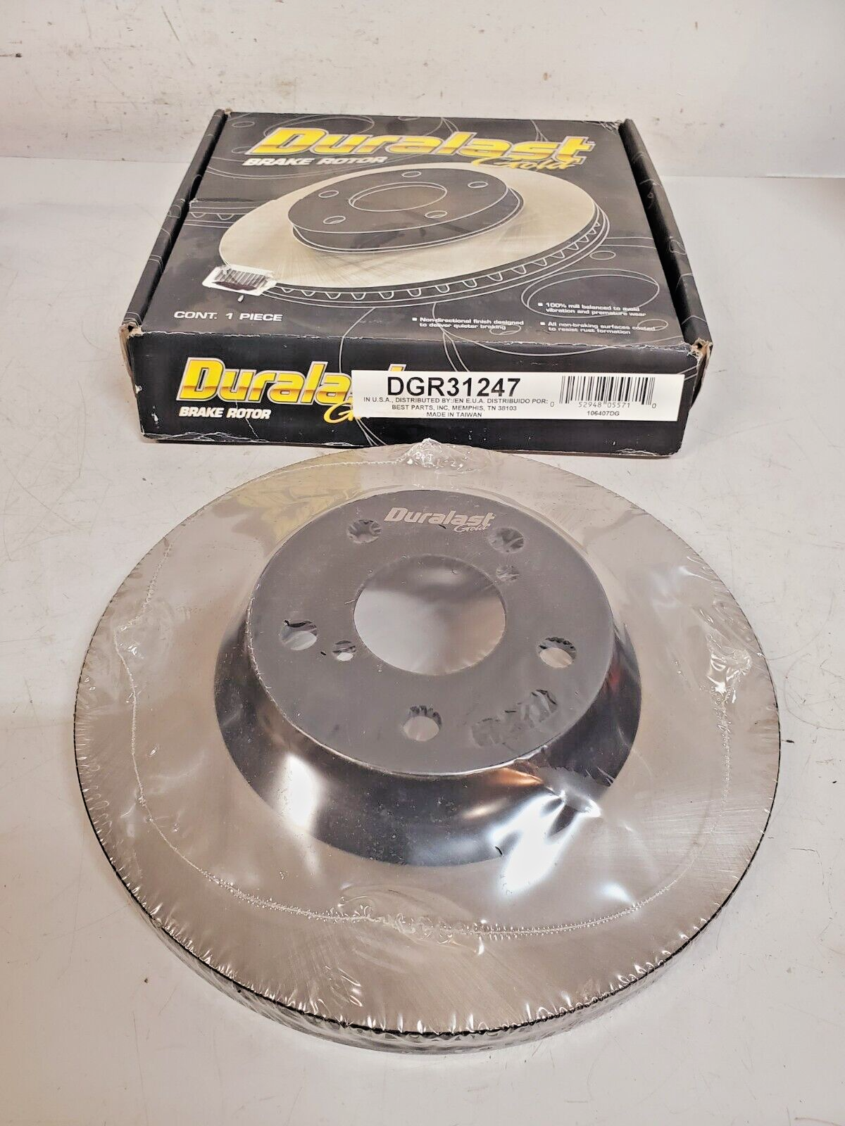 Duralast Gold Brake Rotor DGR31247 | 106407DG | K185A - $72.19