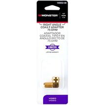 RT ANGLE COAX F ADAPTER - $17.07