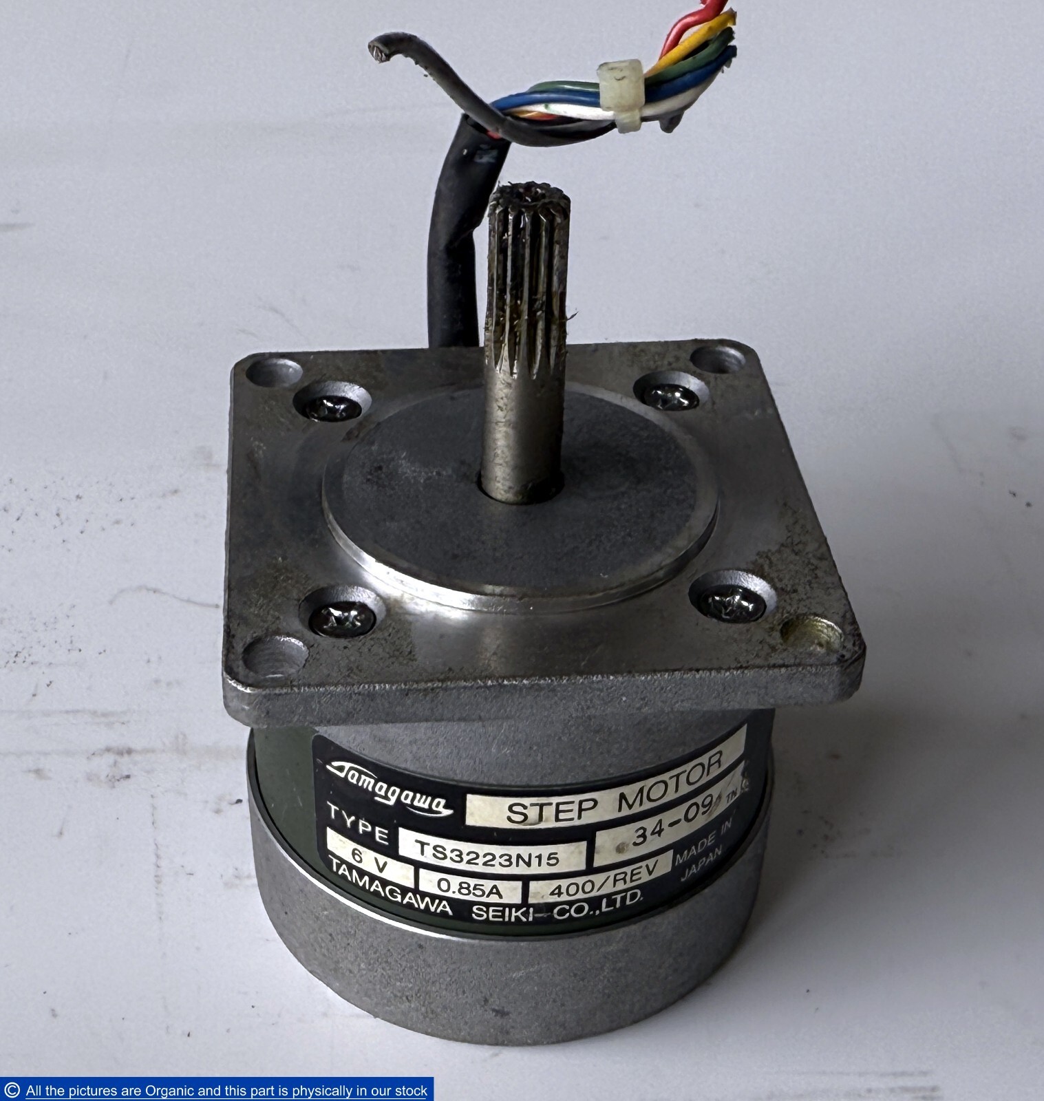 Tamagawa TS3223N15 Stepping Motor 6V 0.85A Beckman Coulter Chemistry Ana... - $198.03