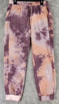 Altard State Joggers Womens XLarge Purple Tie Dye Momcore Comfy Lounge Pants - £32.65 GBP