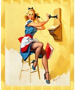 8850.Decoration Poster.Home room interior art print.Retro Sexy Pinup on ... - $16.20+